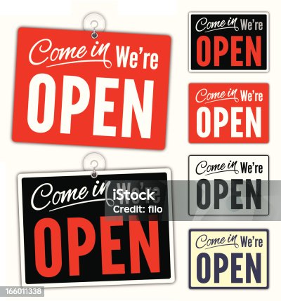 istock Open Signs 166011338