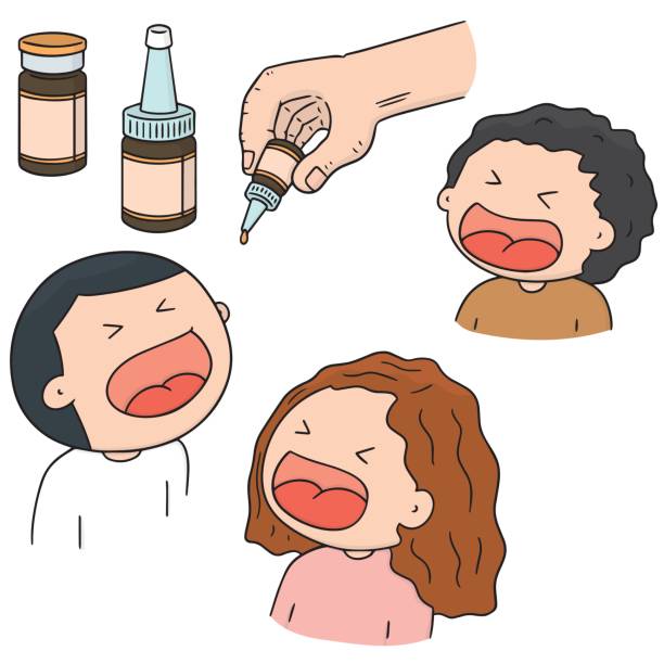 口服脊髓灰質炎疫苗 - polio 幅插畫檔、美工圖案、卡通及圖標