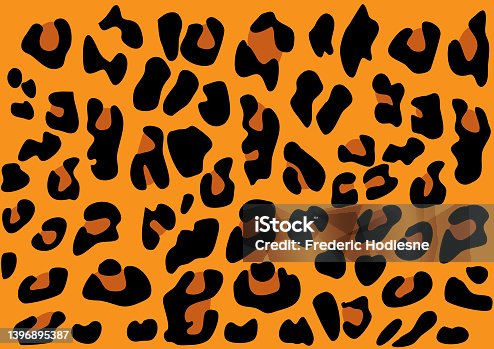 istock orange and black leopard pattern 1396895387