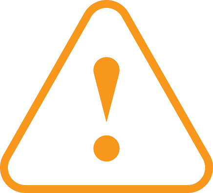 Triangle Orange Point Dexclamation Ic ne Avertissement Triangle Orange Point Dexclamation Ic ne Avertissement