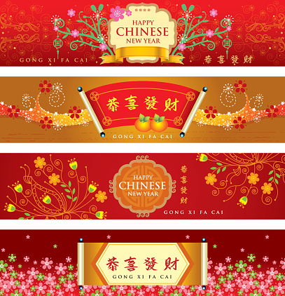 Oriental Decoration Banner