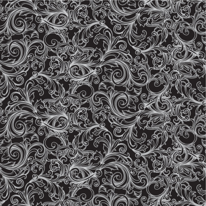 Ornate seamless pattern