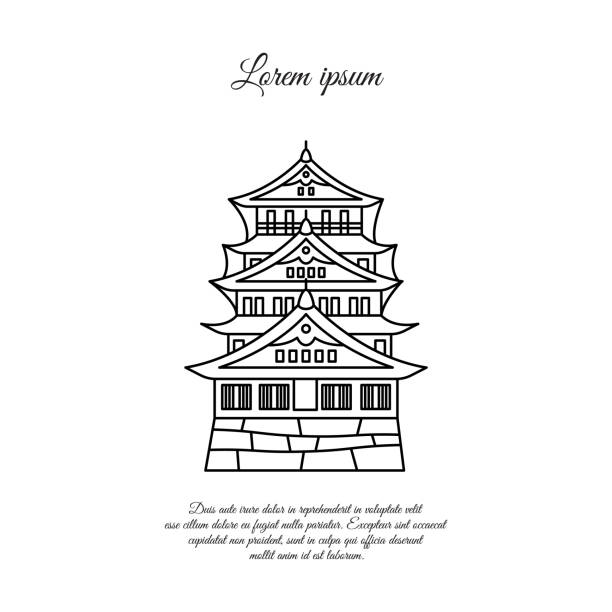 日本の城 イラスト素材 名古屋城 甲冑 猫 Istock