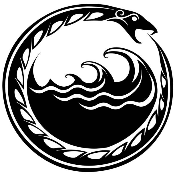Sea Serpent Illustrations, Royalty-Free Vector Graphics & Clip Art - iStock
 Sea Serpent Logo