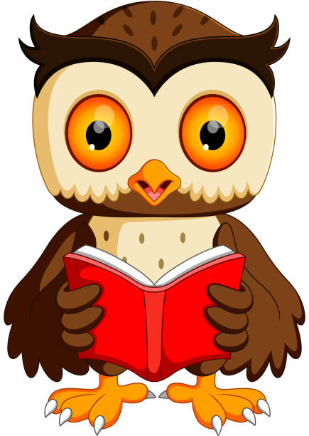 Royalty Free Owl Reading Clipart Clip Art, Vector Images ...