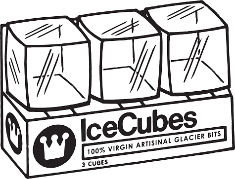 Package of Ice Cubes