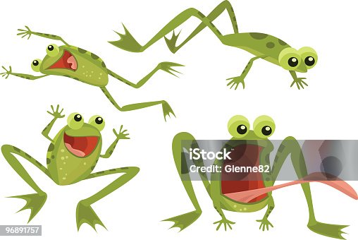 istock Page of Frogs 96891757