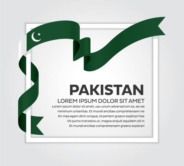 Pakistan flag background Pakistan, country, flag, vector, icon pakistan flag stock illustrations