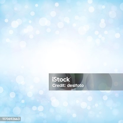 istock Pale soft blue coloured shining starry square backgrounds stock vector illustration. Xmas winter white and blue coloured stock background 1170692663