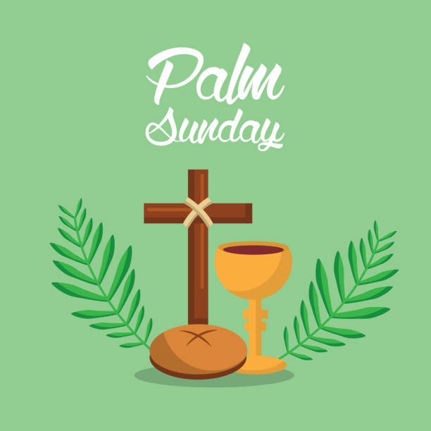 Palm Sunday Illustrations, Royalty-Free Vector Graphics & Clip Art - iStock