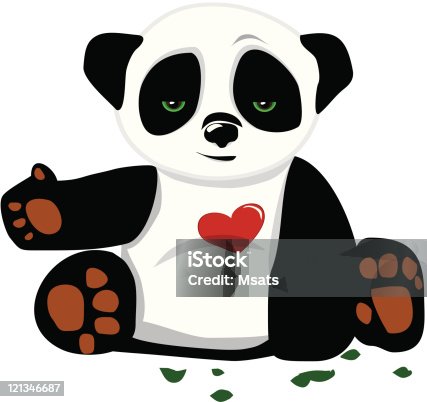 istock Panda bear 121346687