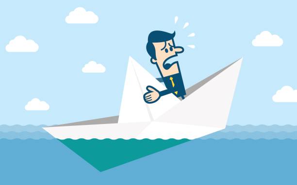 Best Sinking Boat Illustrations Royalty Free Vector