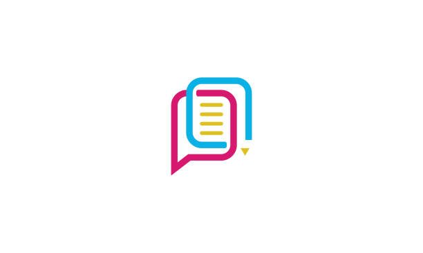 paper chat pencil icon vector For your stock vector needs. My vector is very neat and easy to edit. to edit you can download .eps. blogging stock illustrations