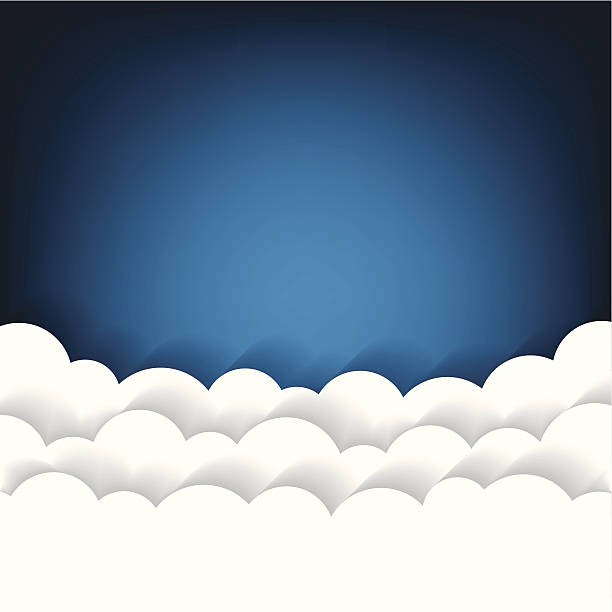 paper clouds background - freiburg stock illustrations