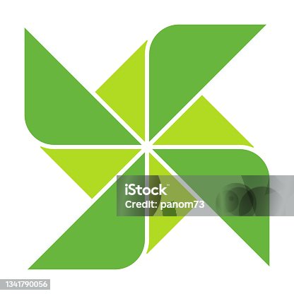 istock Paper windmill icon vector  for graphic design, logo, website, social media, mobile app, UI illustration 1341790056