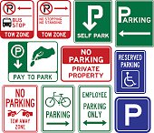 istock Parking signs 472316517