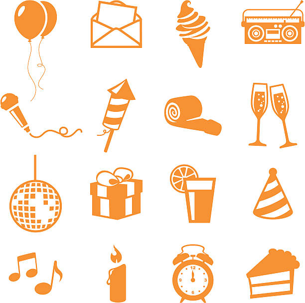 ilustrações de stock, clip art, desenhos animados e ícones de ícones de festa - serving a slice of cake