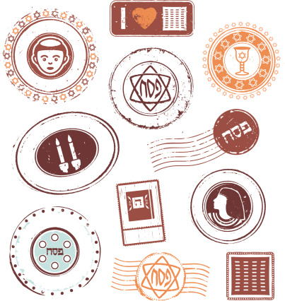 Passover Rubber Stamps