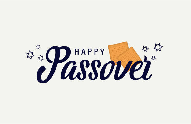 Passover Passover greeting card or background. vector illustration. passover stock illustrations