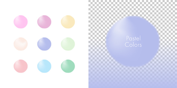 Round vector icon.For title backgrounds and buttons.A slightly bumpy shape.Soft texture.Fairy tale color scheme.