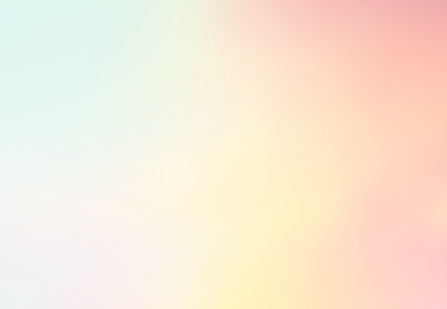 Pastel Multi Color Gradient Vector Background,Simple form and blend with copy space contemporary background graphic. vector illustration