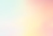 istock Pastel Multi Color Gradient Vector Background,Simple form and blend with copy space contemporary background graphic. vector 821760914