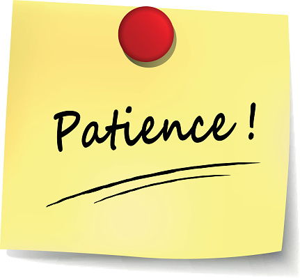 인 내 텍스트 개념 작성 참을성에 대한 스톡 벡터 아트 및 기타 이미지 - 참을성, 인용-문자, 개념 - iStock