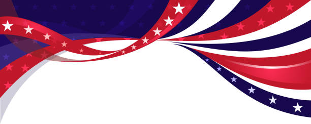 Red White And Blue Ribbon Illustrations, Royalty-Free ...