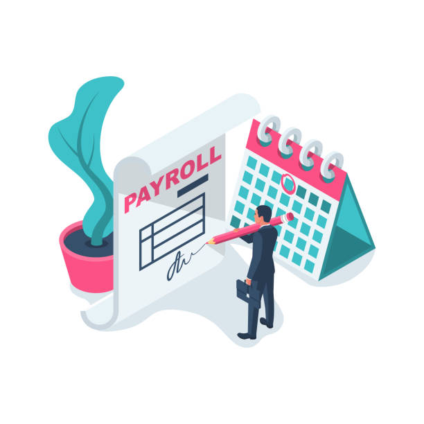 834 Payroll Management Illustrations &amp; Clip Art - iStock