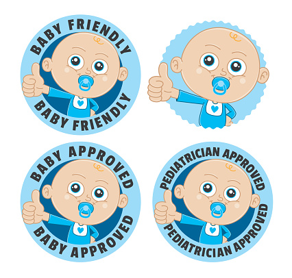 Pediatric Doctor Check Up Kids Toddler Baby Boy Stickers Awards
