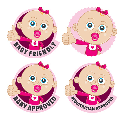 Pediatric Doctor Check Up Kids Toddler Baby Girl Stickers Awards