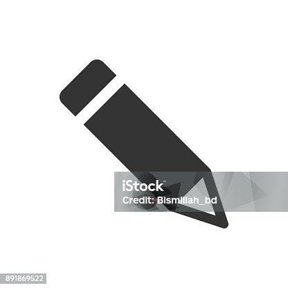 istock Pencil Icon 891869522