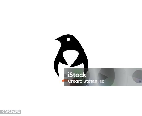 istock Penguin icon 926934398
