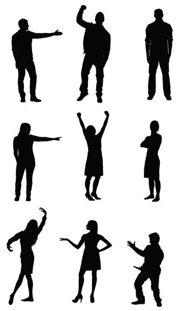 Man Reaching Up Silhouette Illustrations, Royalty-Free Vector Graphics