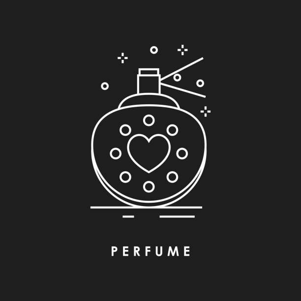 Heart Shaped Perfume Bottle Illustrations, Royalty-Free Vector Graphics ...