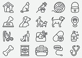 Pet and Animal Line Icons