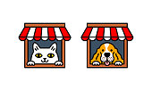 istock Pet Shop Icons 1393632716