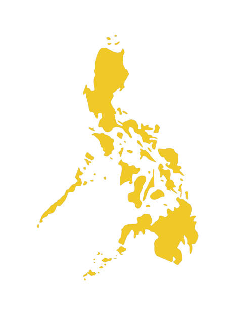Philippines map vector illustration of Philippines map philippines stock illustrations