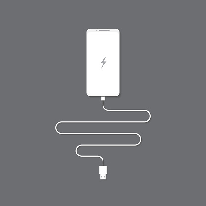 phone charging with cable usb