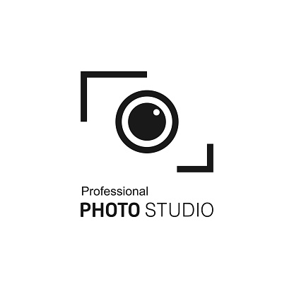 Photo Studio Logo Stock Illustration - Download Image Now - iStock
