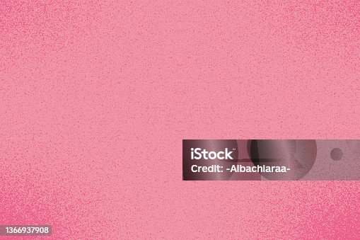 istock Pink grunge wallpaper. Vector background. 1366937908