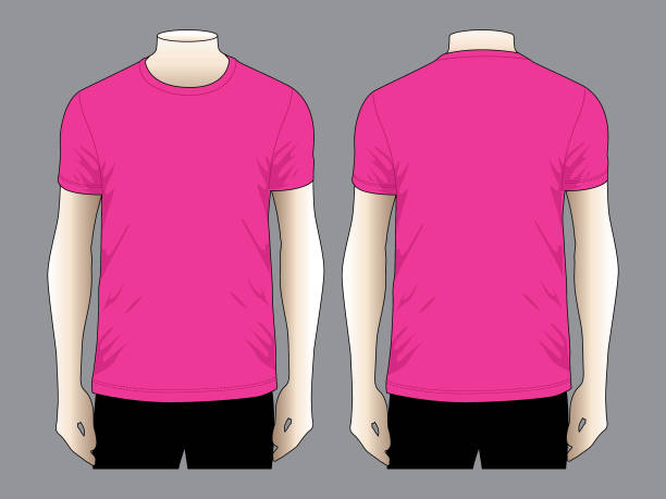 Best Magenta Color T Shirts Design Template Illustrations ...