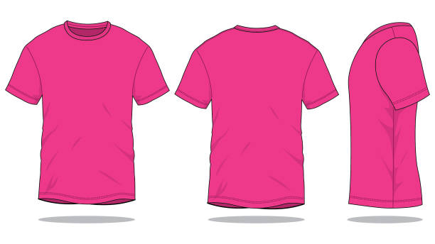 Download Best Magenta Color T Shirts Design Template Illustrations ...