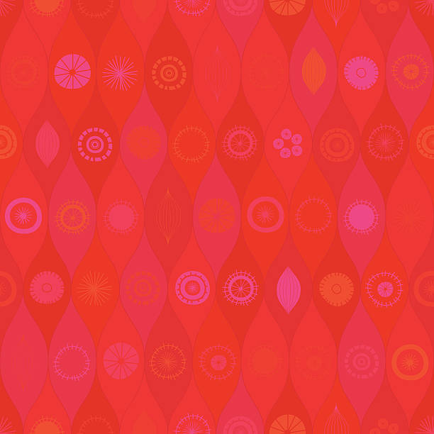 Pinky seamless background vector art illustration