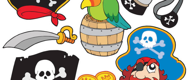 Parrot Head Hat Illustrations, Royalty-Free Vector Graphics & Clip Art