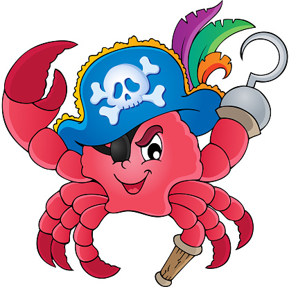 Pirate crab theme image 1
