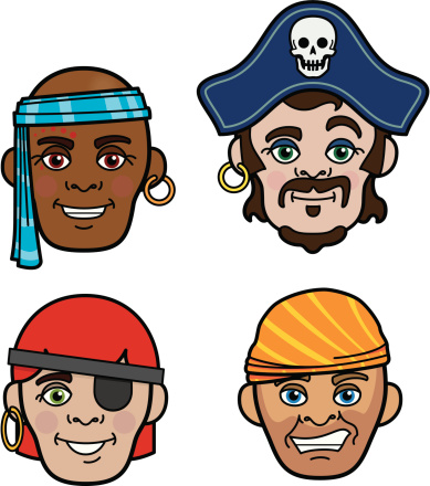 Pirate faces