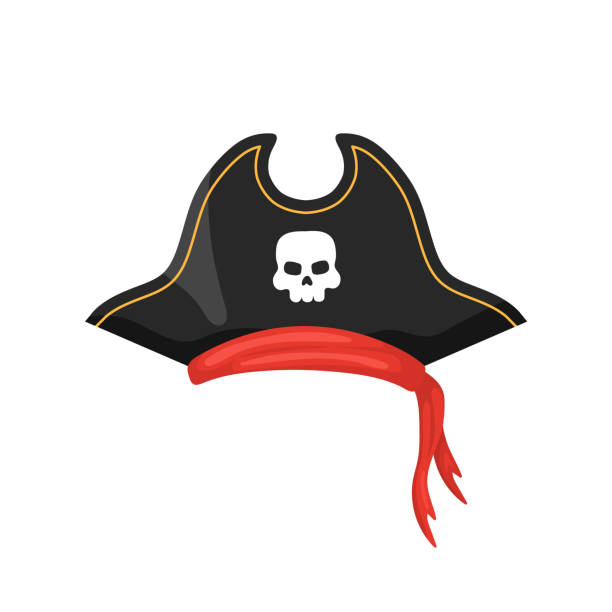 Pirate Skull Cap Backgrounds Illustrations, Royalty-Free Vector ...