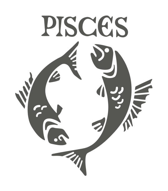 Pisces Pisces pisces stock illustrations