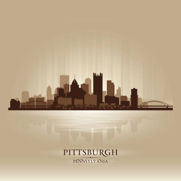Download Royalty Free Pittsburgh Skyline Clip Art, Vector Images ...